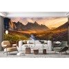 Mountain Paradise Wall Mural by Chris Moore
