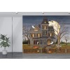 Haunted House Wall Mural by David Carter Brown