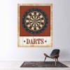 Darts Wall Sticker by David Carter Brown