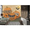 Funny Pumpkins Wall Mural by David Carter Brown