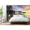 Penarth Sunrise Wall Mural by Andrew Ray