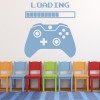 Loading Game Controller Gamer Kids Wall Sticker