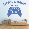 Life Is A Game Gamer Kids Wall Sticker