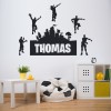 Personalised Name Gaming Console Decal Wall Sticker