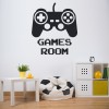 Games Room Controller Gamer Kids Wall Sticker