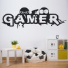 Gamer Gaming Kids Wall Sticker