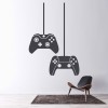Two Player Gaming Gamer Kids Wall Sticker