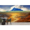 Golden Road Wall Mural by Chris Vest