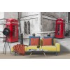 London Red Phone Booths Wall Mural by Richard Silver