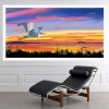 Heron Sunset Wall Sticker by Ginger Nielson