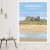 Bamburgh Wall Sticker by Julia Seaton