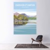 Derwentwater Wall Sticker by Julia Seaton