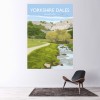 Yorkshire Dales Wall Sticker by Julia Seaton