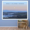 Holy Island Sands Wall Sticker by Richard O'Neill