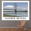 Humber Bridge Wall Sticker by Richard O'Neill