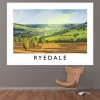Ryedale Wall Sticker by Richard O'Neill
