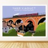 Yarm Viaduct Wall Sticker by Richard O'Neill