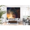 Lion & Lamb Wall Mural by Claudia McKinney