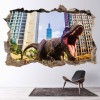 T-Rex New York 3D Hole In The Wall Sticker