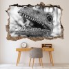 Dinosaur 3D Hole In The Wall Sticker