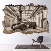 Formula 1 Race Car 3D Hole In The Wall Sticker