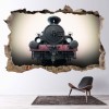 Vintage Railway Train 3D Hole In The Wall Sticker