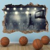 Slam Dunk Basketball 3D Hole In The Wall Sticker