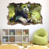 Panda Bear 3D Hole In The Wall Sticker