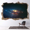 Space Galaxy Stars 3D Hole In The Wall Sticker