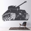 Army Tank Soldier Military Wall Sticker