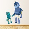 Big Little Robot Wall Sticker by Lucy De Burgh