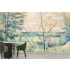 In The Oise Valley (ca. 1878–1880) Wall Mural Artist Paul Cézanne