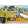 Farmhouse in Provence (1888) Wall Mural Artist Vincent Van Gogh