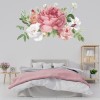 Pink Rose Posey Floral Wall Sticker