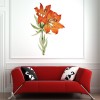 Tiger Lily Duo Floral Wall Sticker