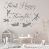 Think Happy Thoughts Peter Pan Wall Sticker