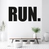 Run Athletics Sports Running Wall Sticker