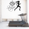It doesnt Get Easier Running Quote Wall Sticker