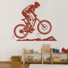 Mountain Bike Cyclist Extreme Sports Wall Sticker