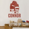 Personalised Name Cricket Glove Wall Sticker