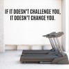 Challenge Change Quote Fitness Gym Wall Sticker