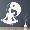 Yoga Peace Symbol Wall Sticker