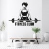 Fitness Club Exercise Gym Wall Sticker