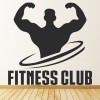 Fitness Club Bodybuilding Gym Wall Sticker