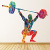 Weight Lifting 4 Fitness Gym Wall Sticker