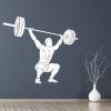 Weight Lifting 5 Fitness Gym Wall Sticker