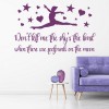 Footprints On The Moon Gymnastics Quote Wall Sticker