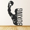 Boxing Opponent & Text Wall Sticker