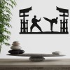 Karate Combat Martial Arts Wall Sticker