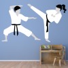 Karate Martial Arts Sports Wall Sticker
